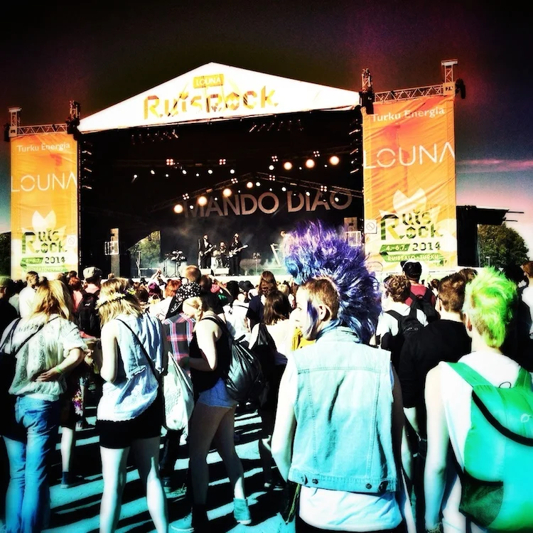 Highlights of the Ruisrock Festival in Turku, Finland