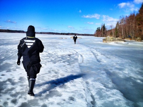 Searching for Ringed Seal Nests on Lake Saimaa, Finland